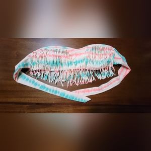 Aqua Funky Fringed Bikini Top